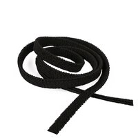 10 m Gummiband Elastikband Wschegummi 5 mm schwarz